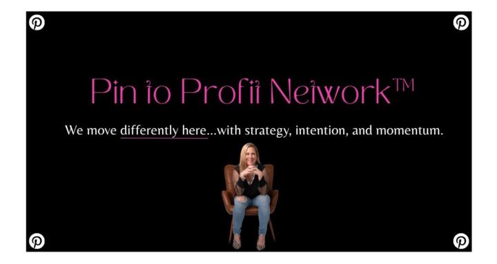 Pin to Profit Network™