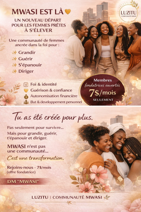 ✨ Bienvenue dans The Mwasi Community ✨