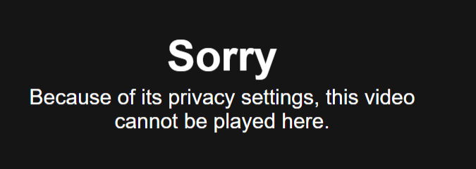 Who can see the videos ?