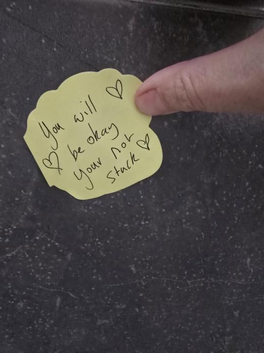 My daughter's affirmations she gifted me 