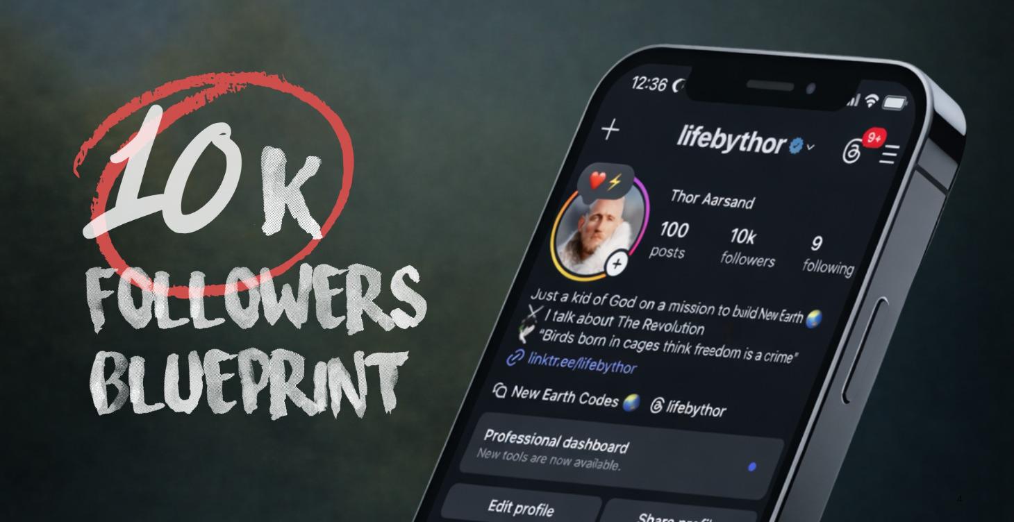10K Followers Blueprint