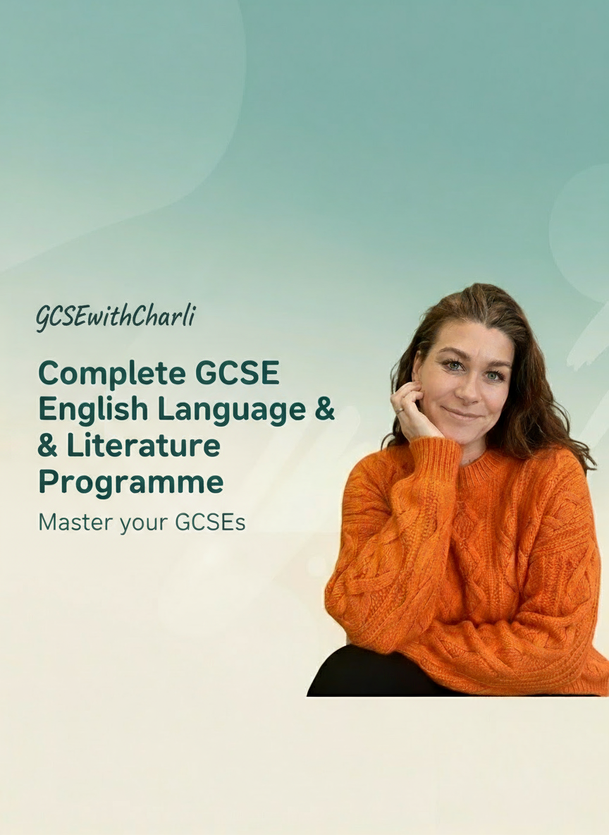 English GCSE with Charli