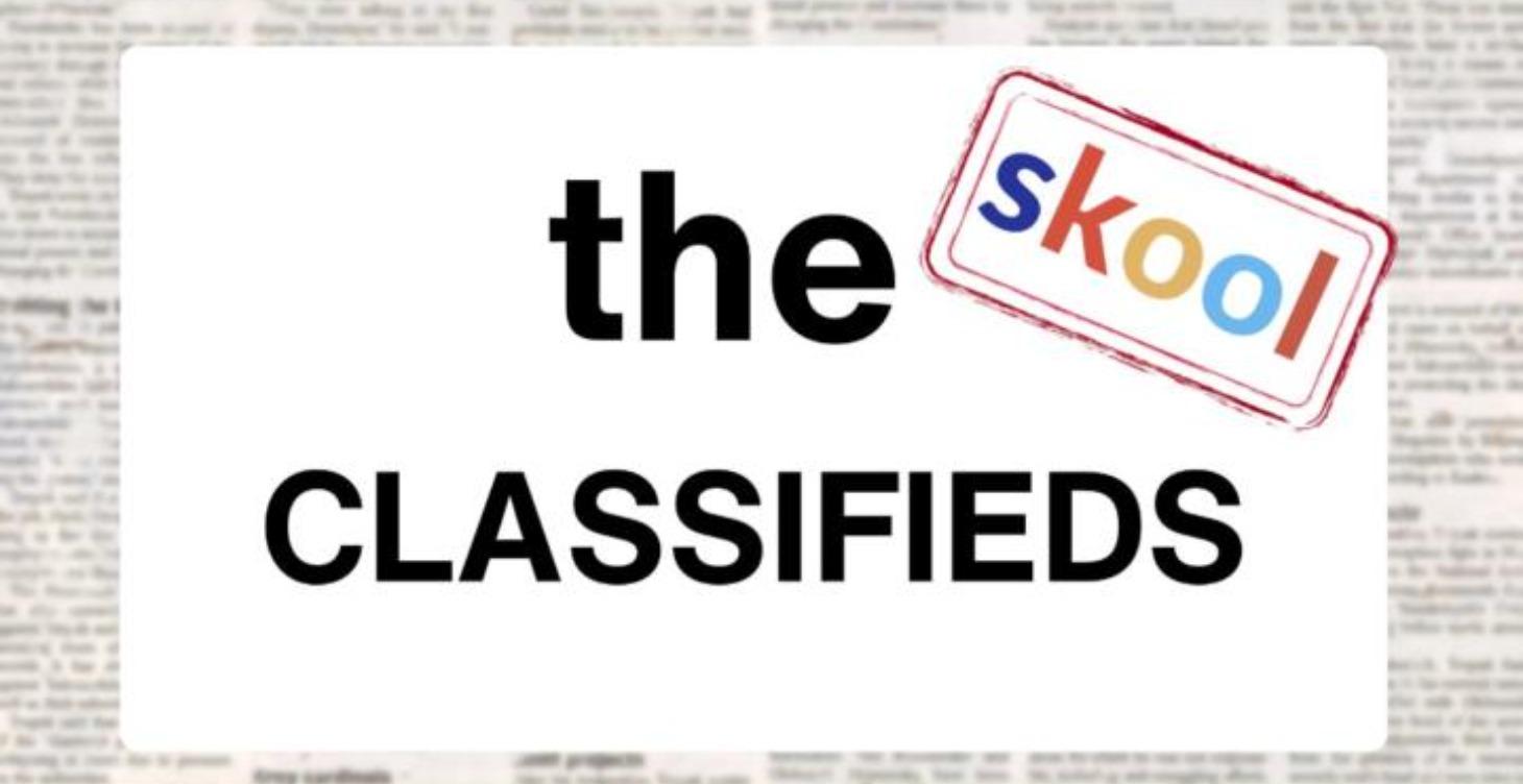 The Classifieds