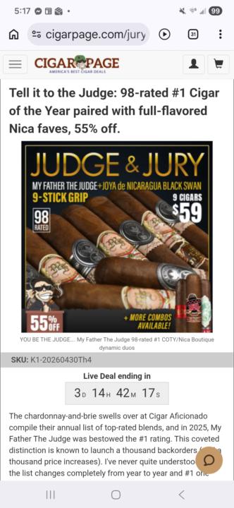The Judge is found!