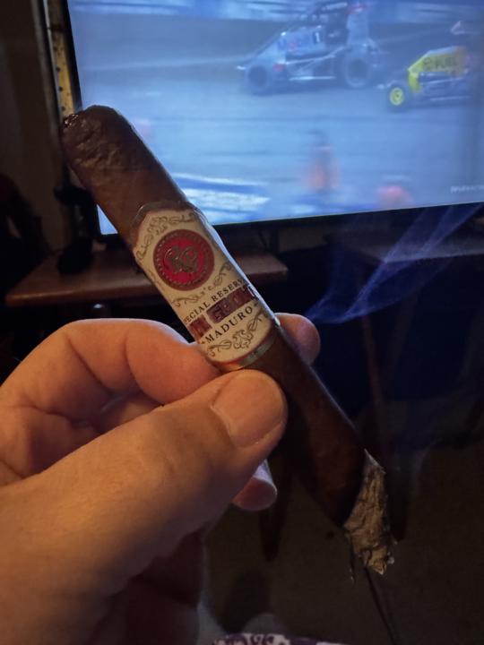 Chilly here in central Iowa but I have Rocky Patel to keep me warm…