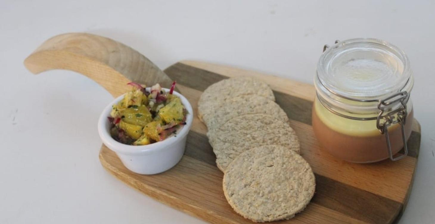 The best chicken liver parfait