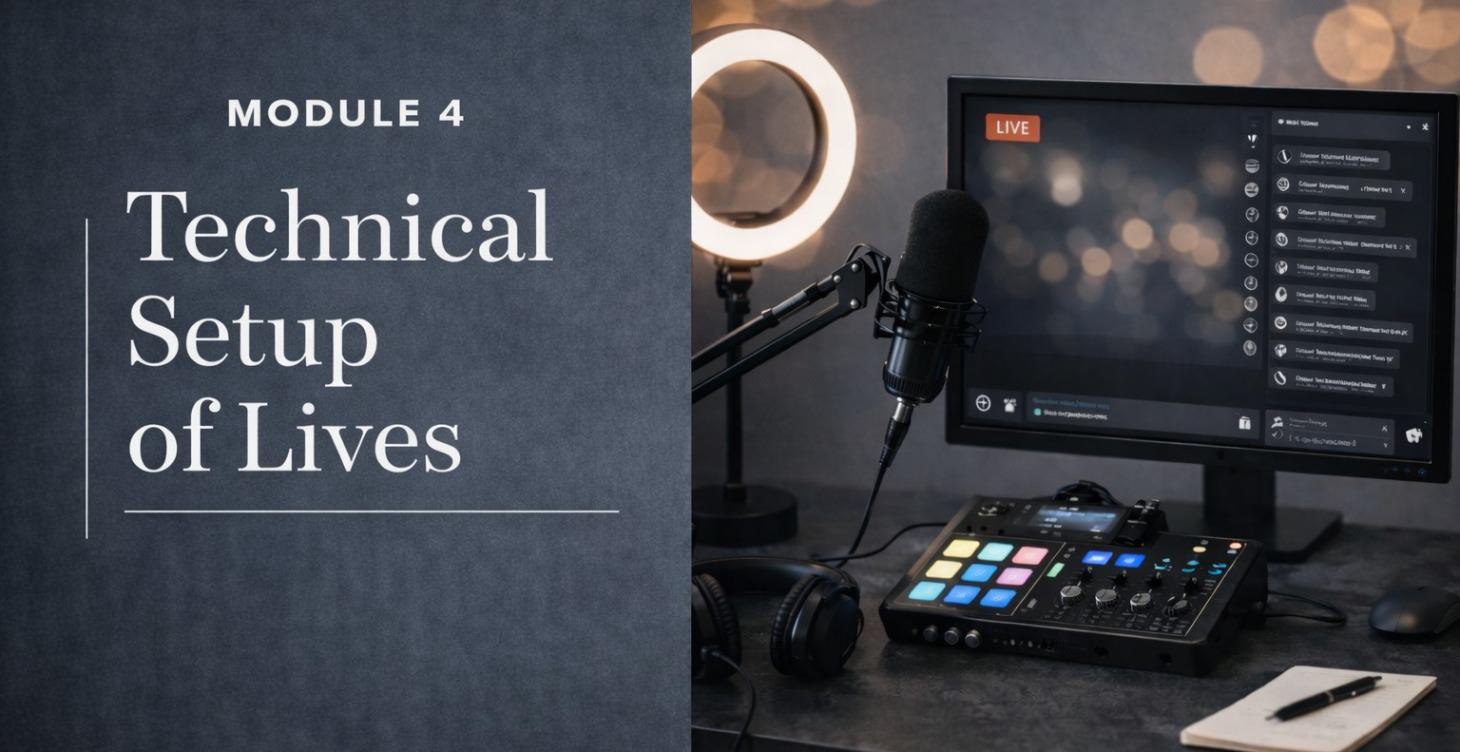 Module 4 Technical Setup for Lives.