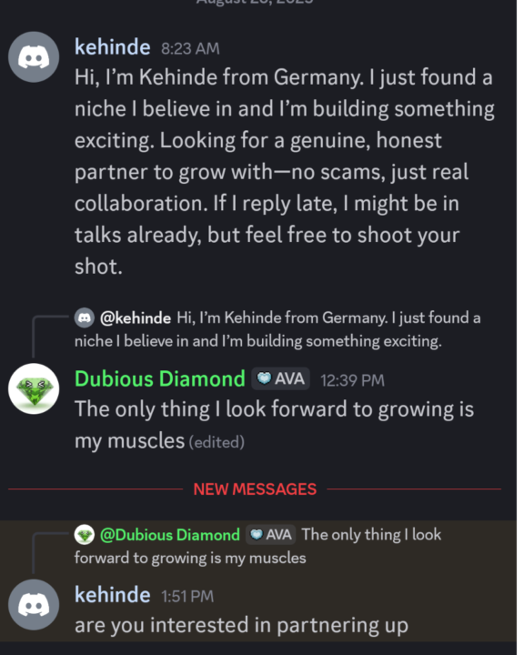 These scammers have zero social skills