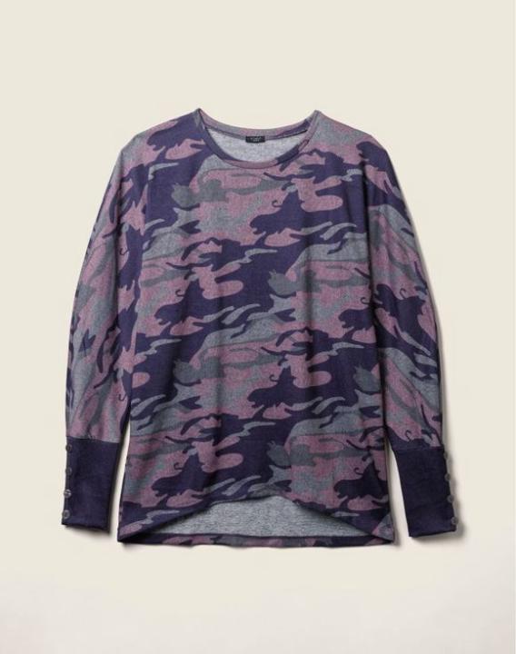 Dolman Button Sleeve Top for $25.00