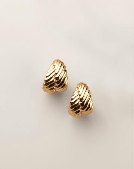 Golden Twist Statement Hoops for $10.00!