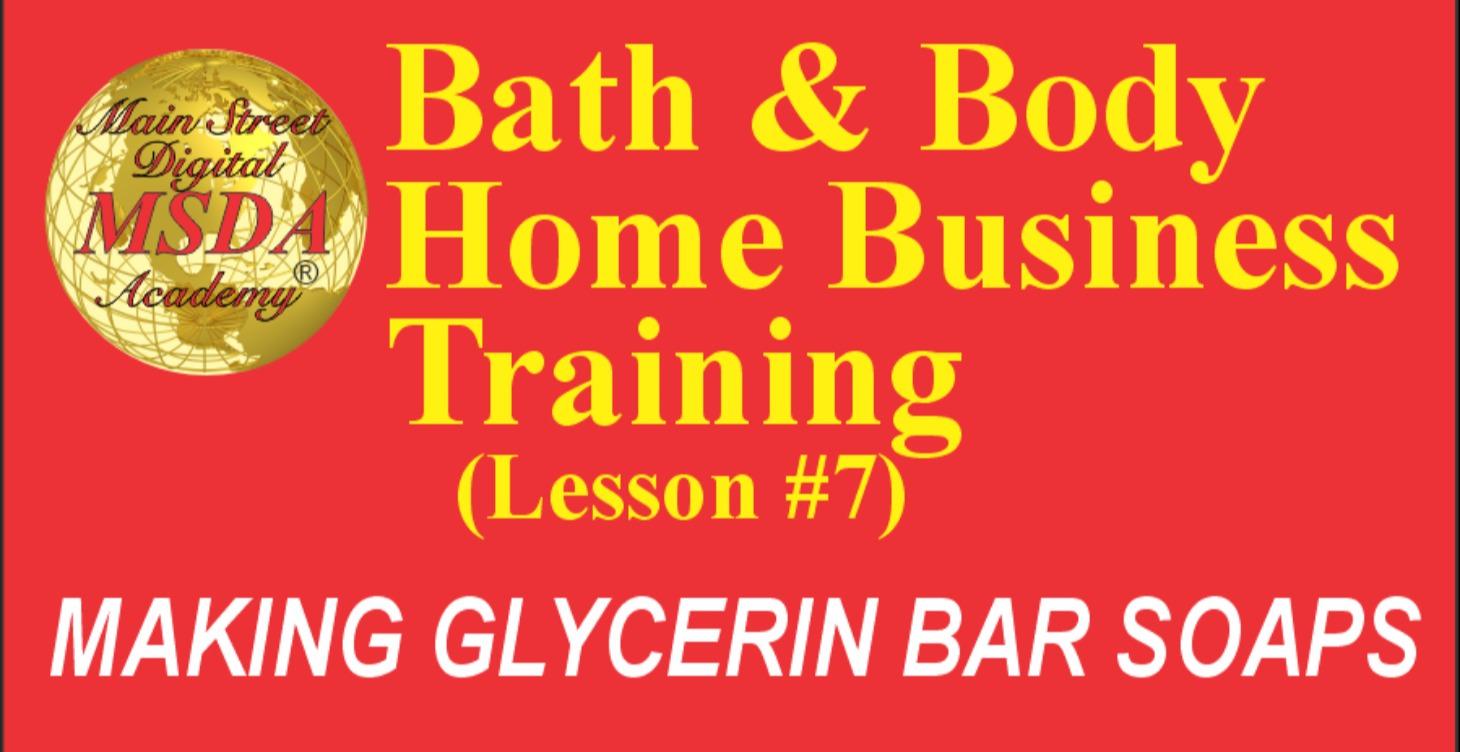 Making Glycerin Bar Soaps