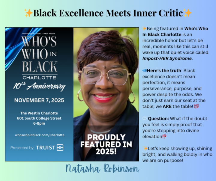 ✨Black Excellence Meets Inner Critic