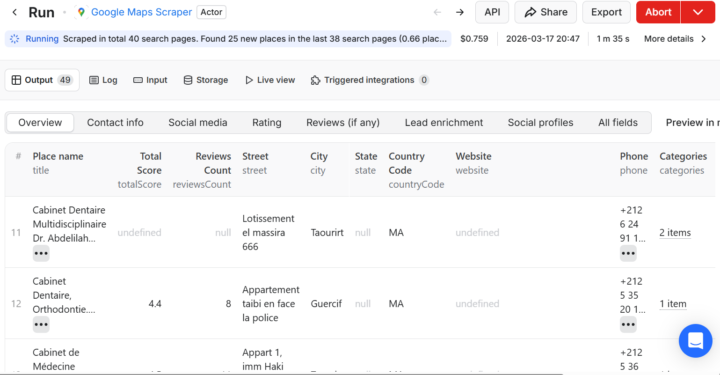 Challenge APIFY Done✔️