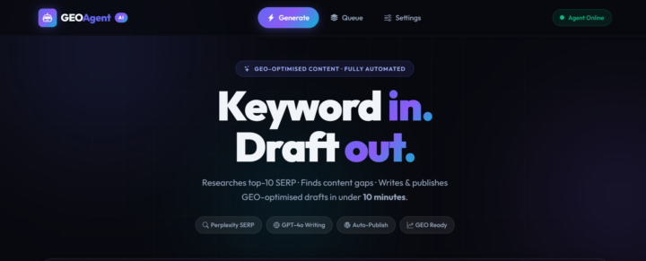 GEO Content Agent