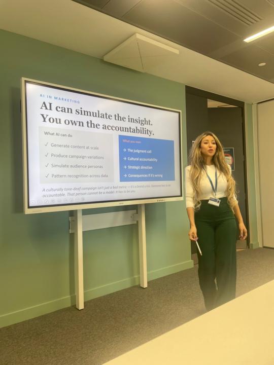 Guest speaker at UWTSD university London 