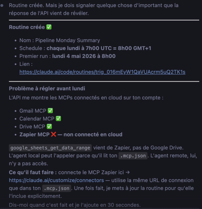 exercice 3, Zapier