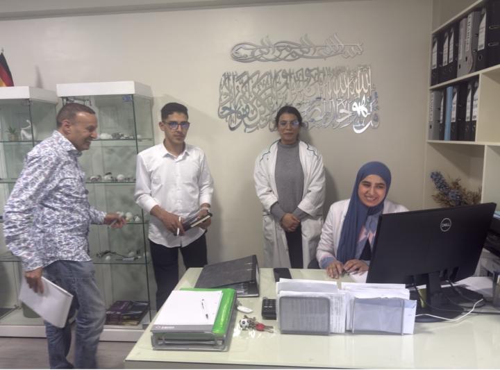 First Client prospecting from GITEX for si Omar and si Mohamed 