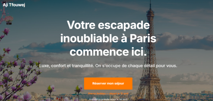  Landingpage AJI TFOUWEJ