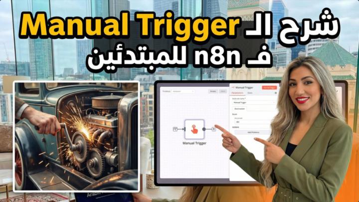 🚗 Manual Trigger  في n8n