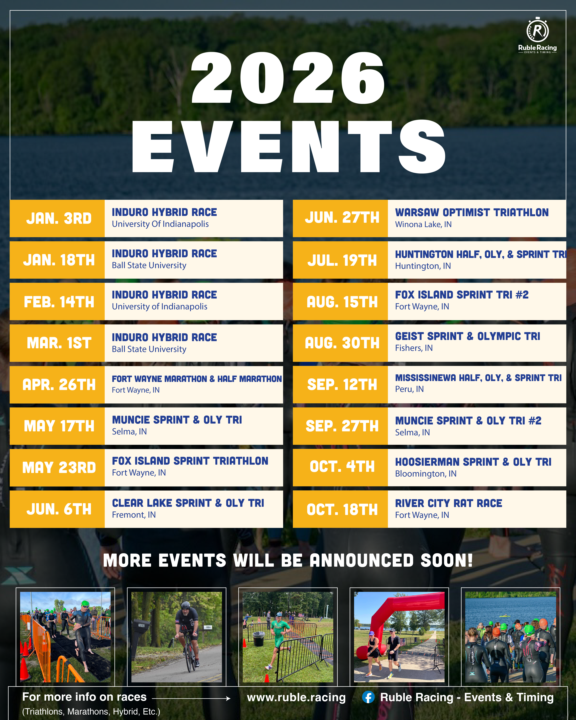 2026 Race Calendar 