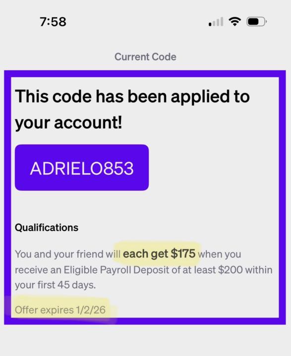 Current Bonus