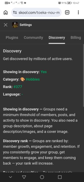 Ons groei en klim | We are growing and climbing 