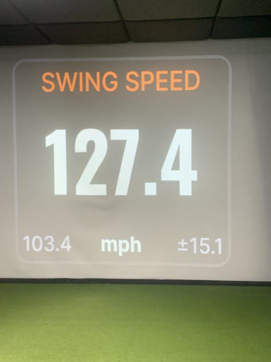 *UPDATE* Today I achieved a club speed milestone of 133.5 mph 