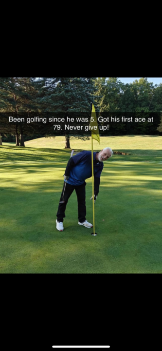 How long did it take you to get your first hole in one?