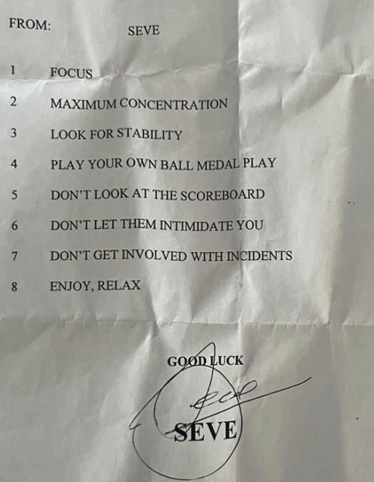 A little something to remember Seve by during this Ryders Cup