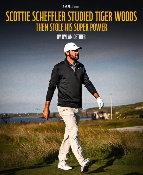 Scottie stole this from Tiger