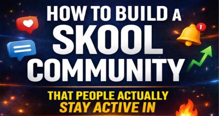How To Build An Active Skool