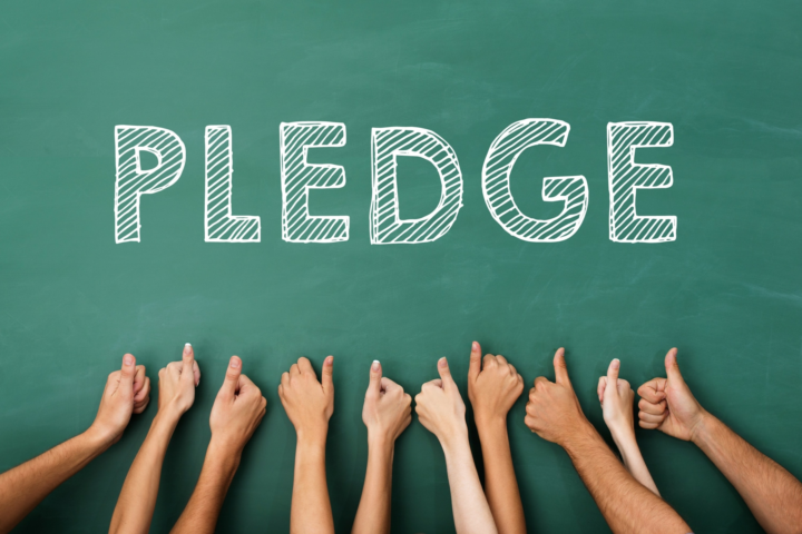 What is your pledge for the final week? (Tolerate)