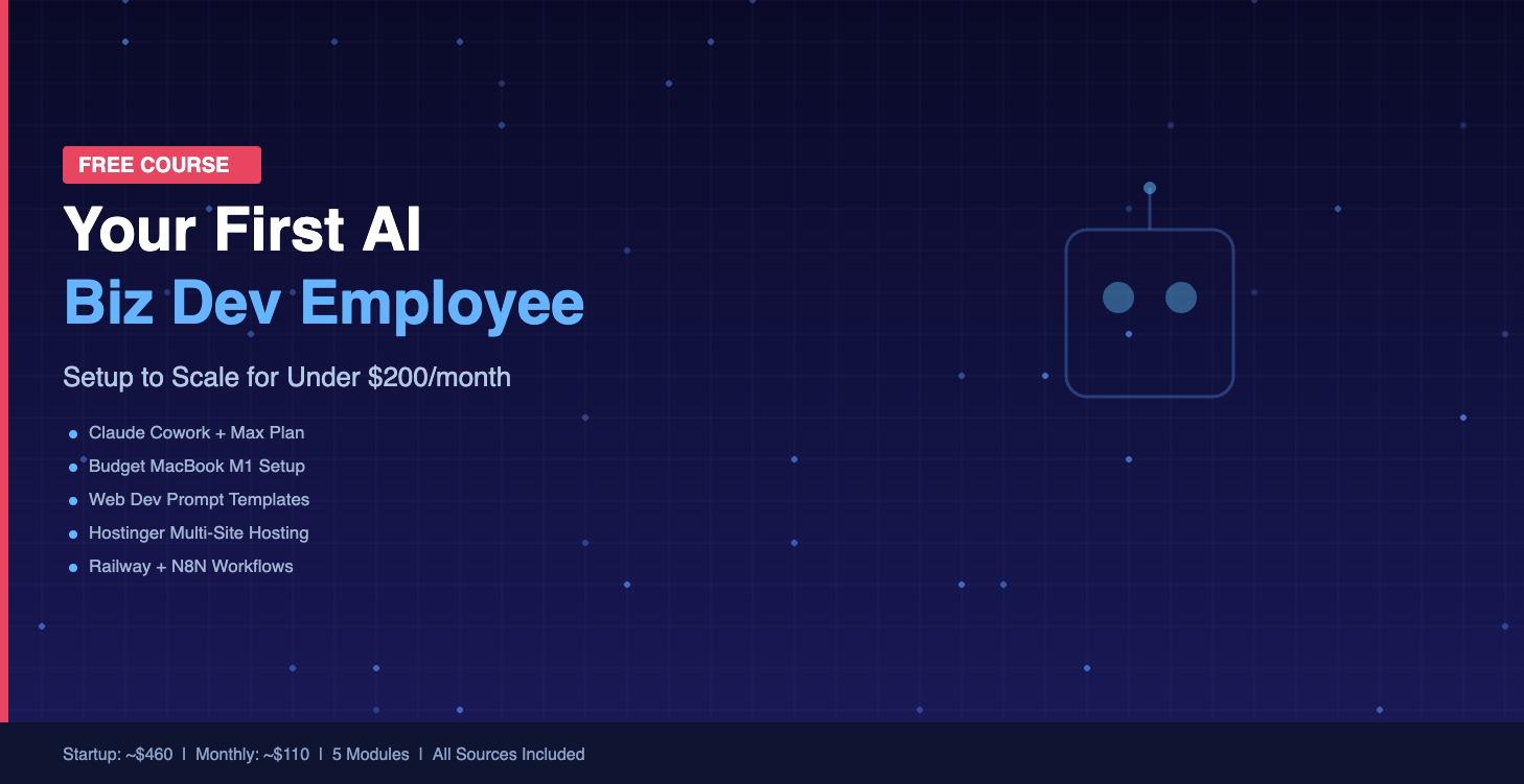 (Free) Your First AI Biz Dev Employee