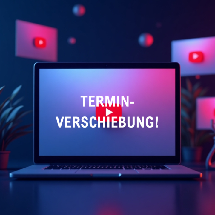 ACHTUNG, Terminverschiebung