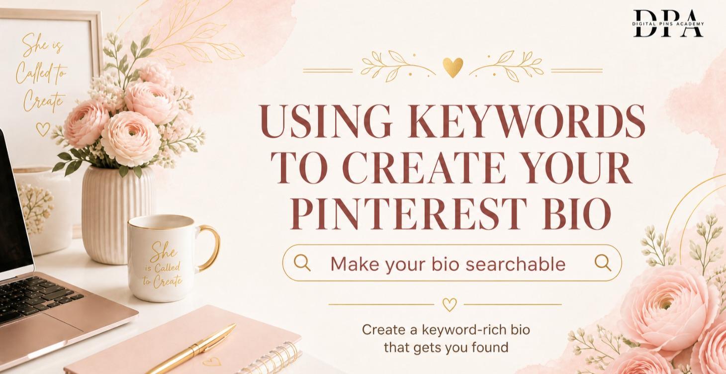 Using Keywords to Create Your Pinterest Bio
