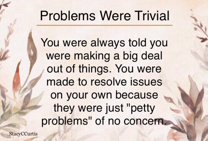 Problems Were Trivial