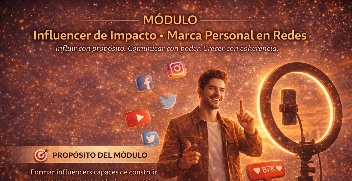 Influencer de Impacto · Marca Personal en Redes