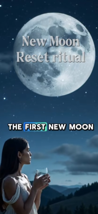 The first new moon 
