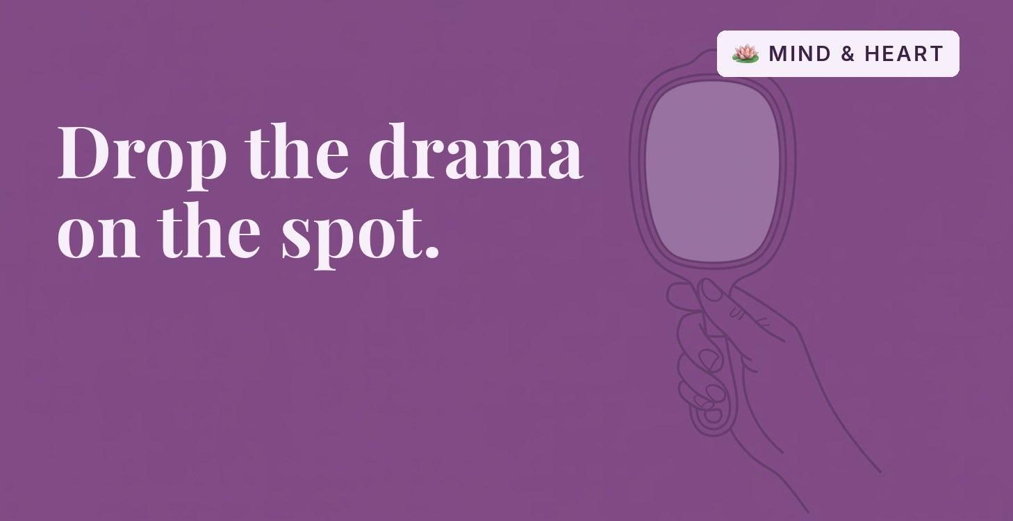 Catch The Critic, Drop The Drama