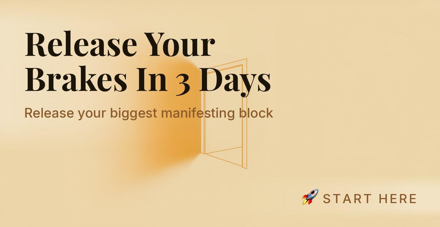 Release Your Brakes In 3 Days