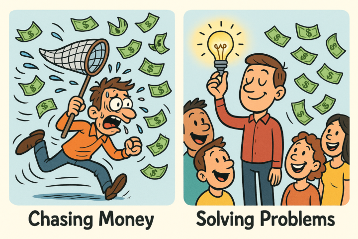 Don't Chase Money, Chase Value-Delivery