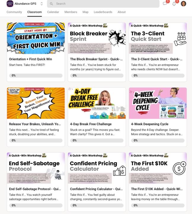 Abundance GPS Launched