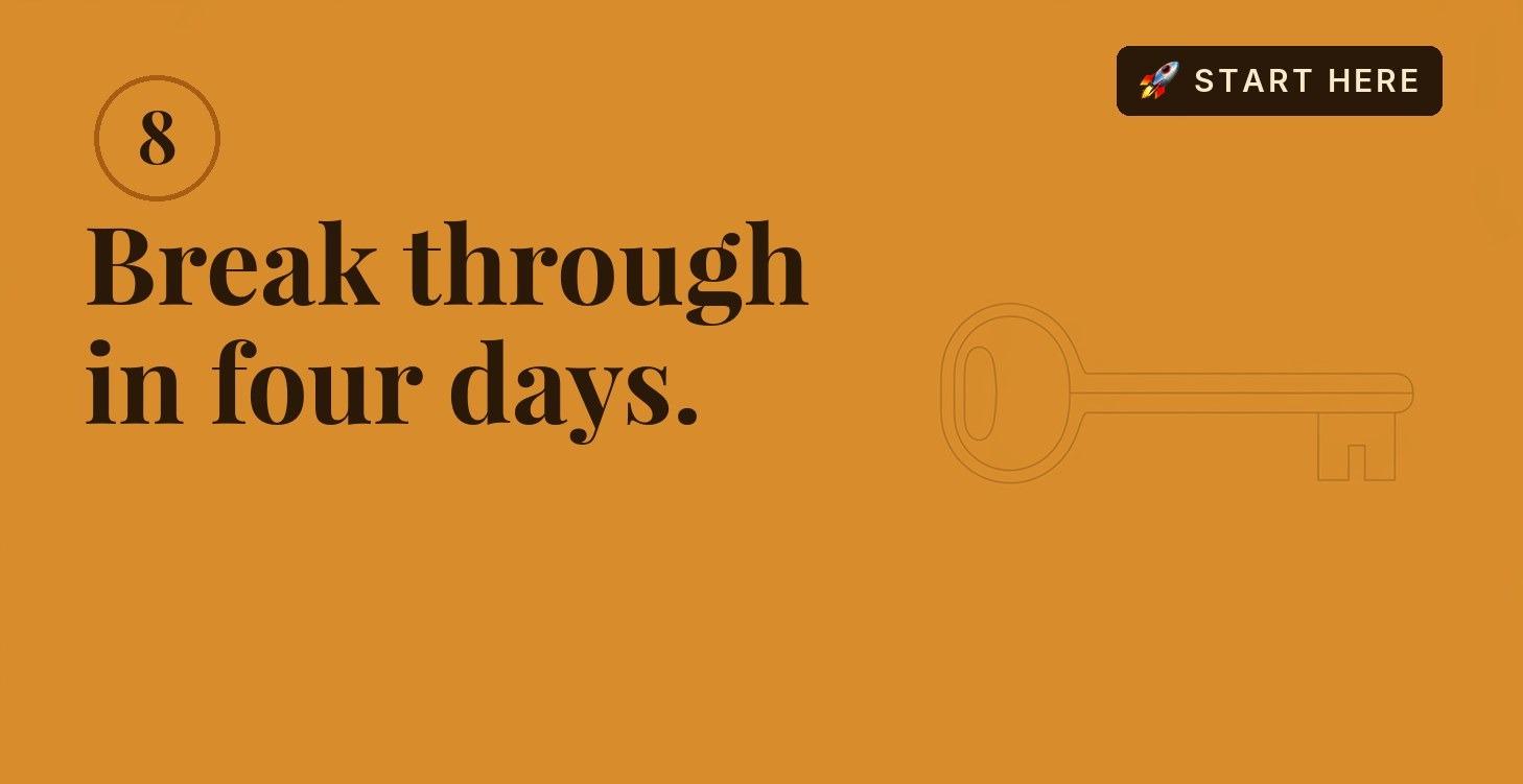 Step 8 — 4-Day Break Free Challenge