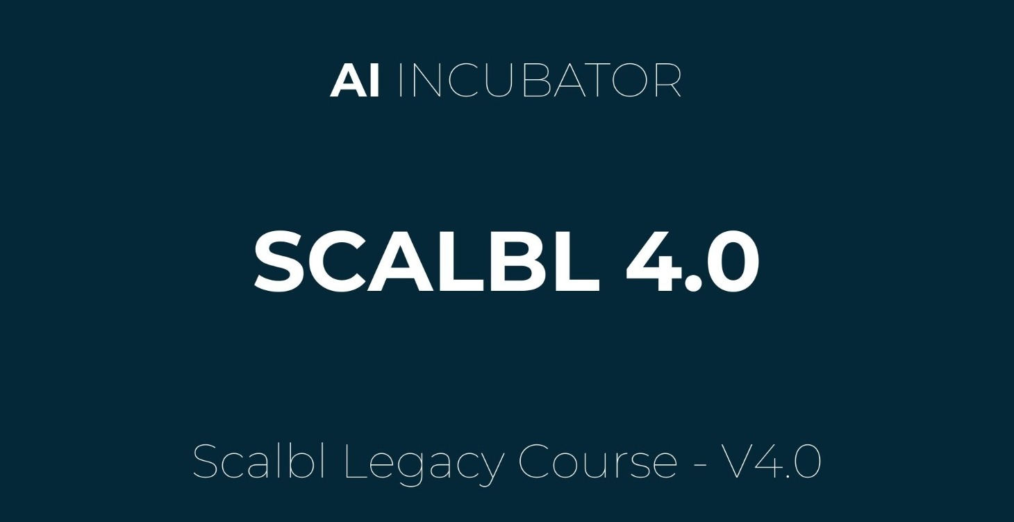 Scalbl 4.0 - Agency Incubator