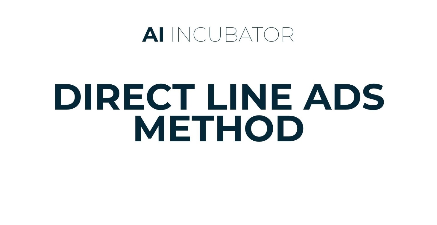 MASTERCLASS: Direct Line Ads Method