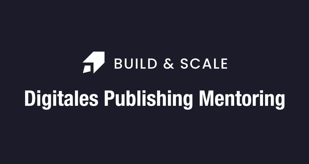 Digitales Publishing Mentoring