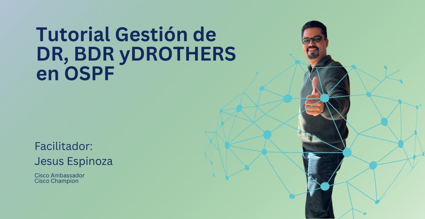 Gestión de DR, BDR y DROTHERS en OSPF