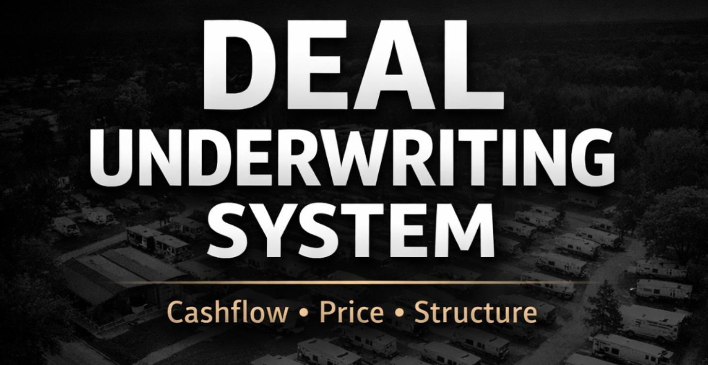 RV Park Deal Underwriting (Free)