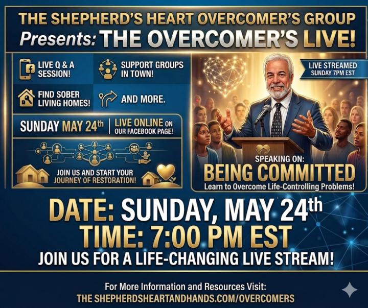 Overcomer's Live May 24! 