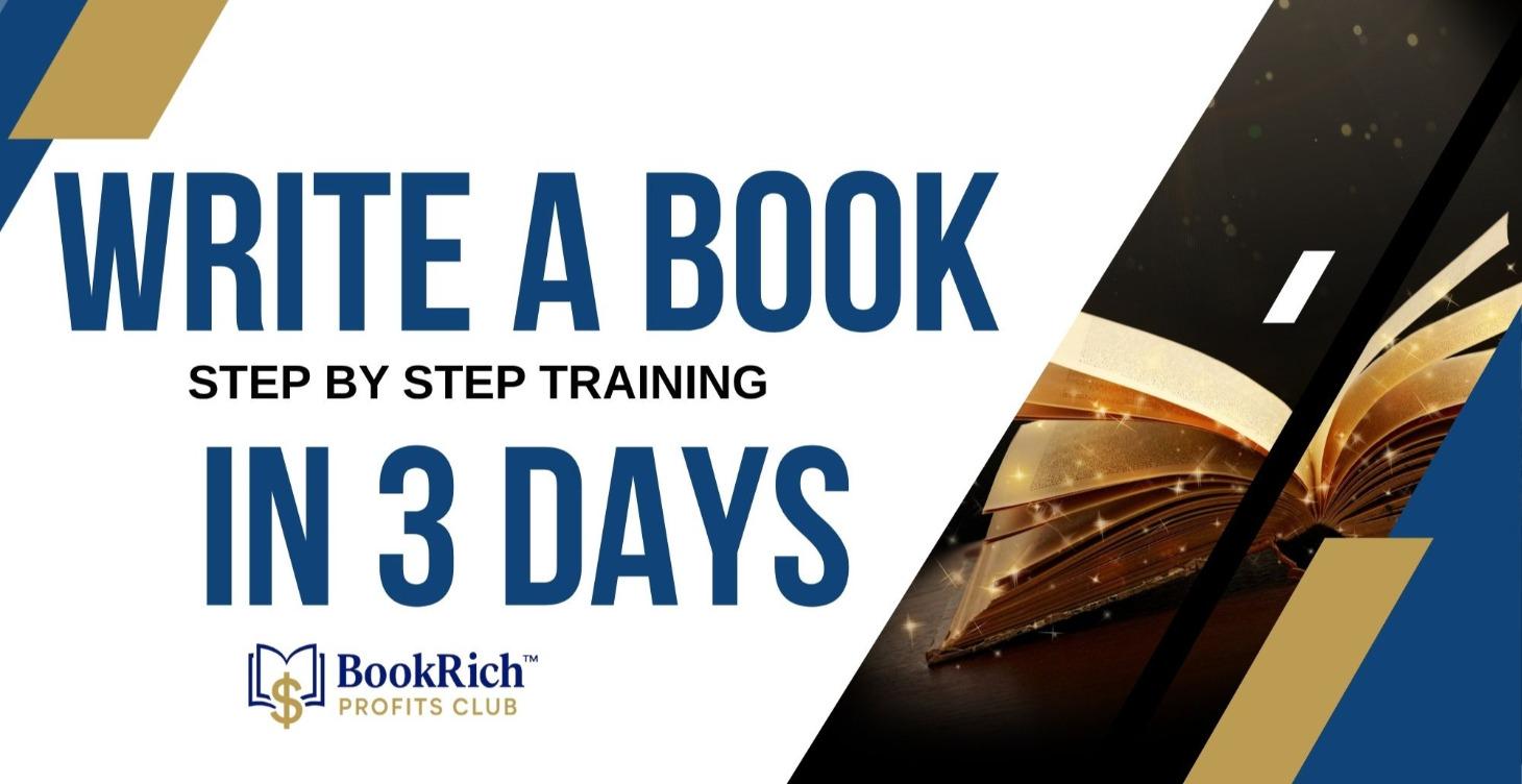 Book Writing 101 Course for All members
